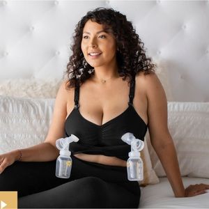 Kindred Bravely Sublime Hands-Free Pumping & Nursing Bra Large Busty